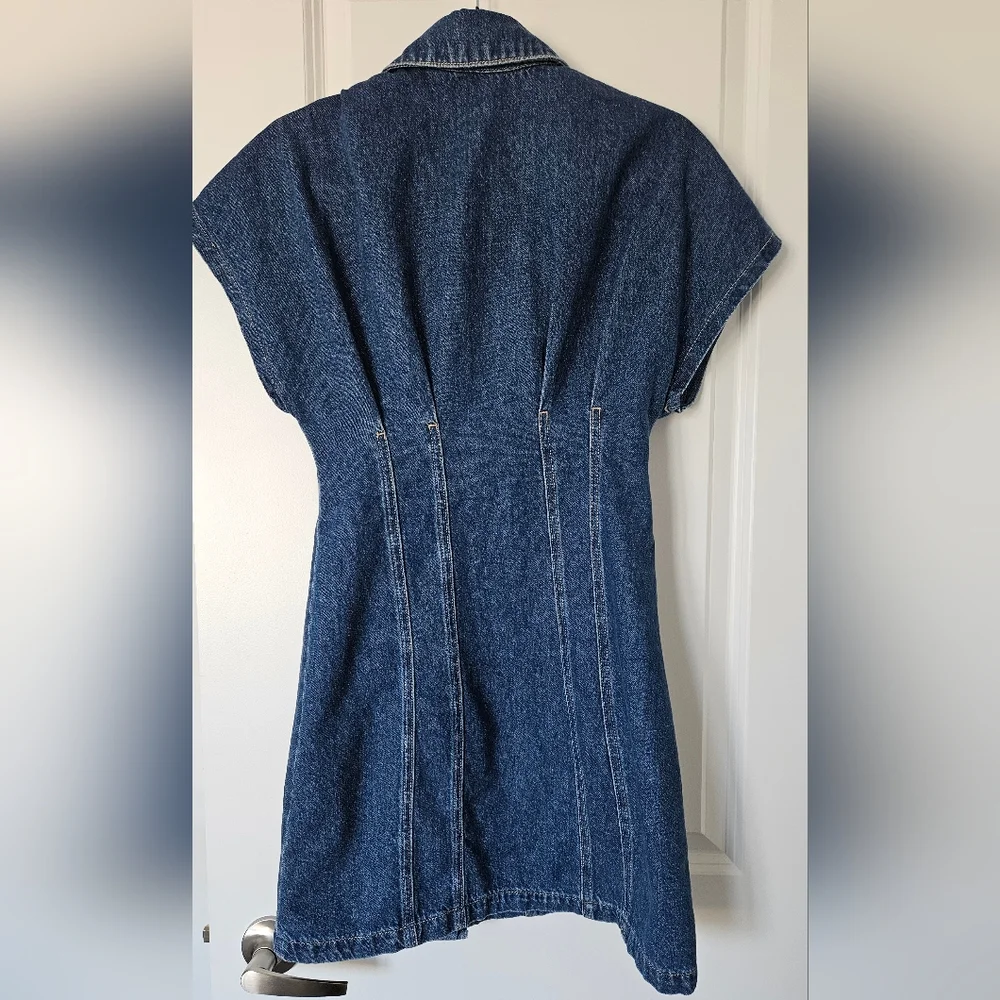 Zara Denim Dress - Picture 4 of 7